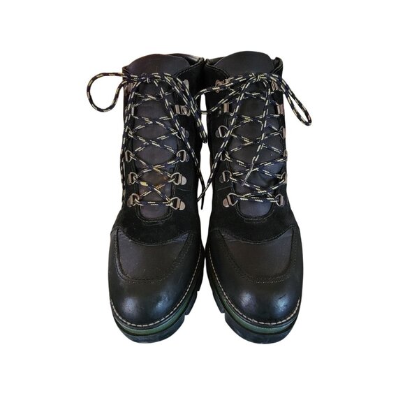 Bernardo Shoes - Bernardo Sawyer Black Leather midnight Boots Womens 9.5M